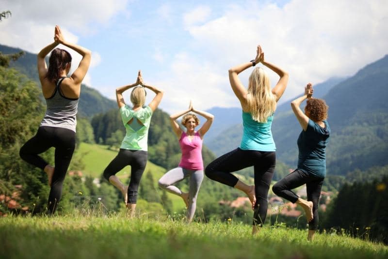 Yogaurlaub in den Bergen