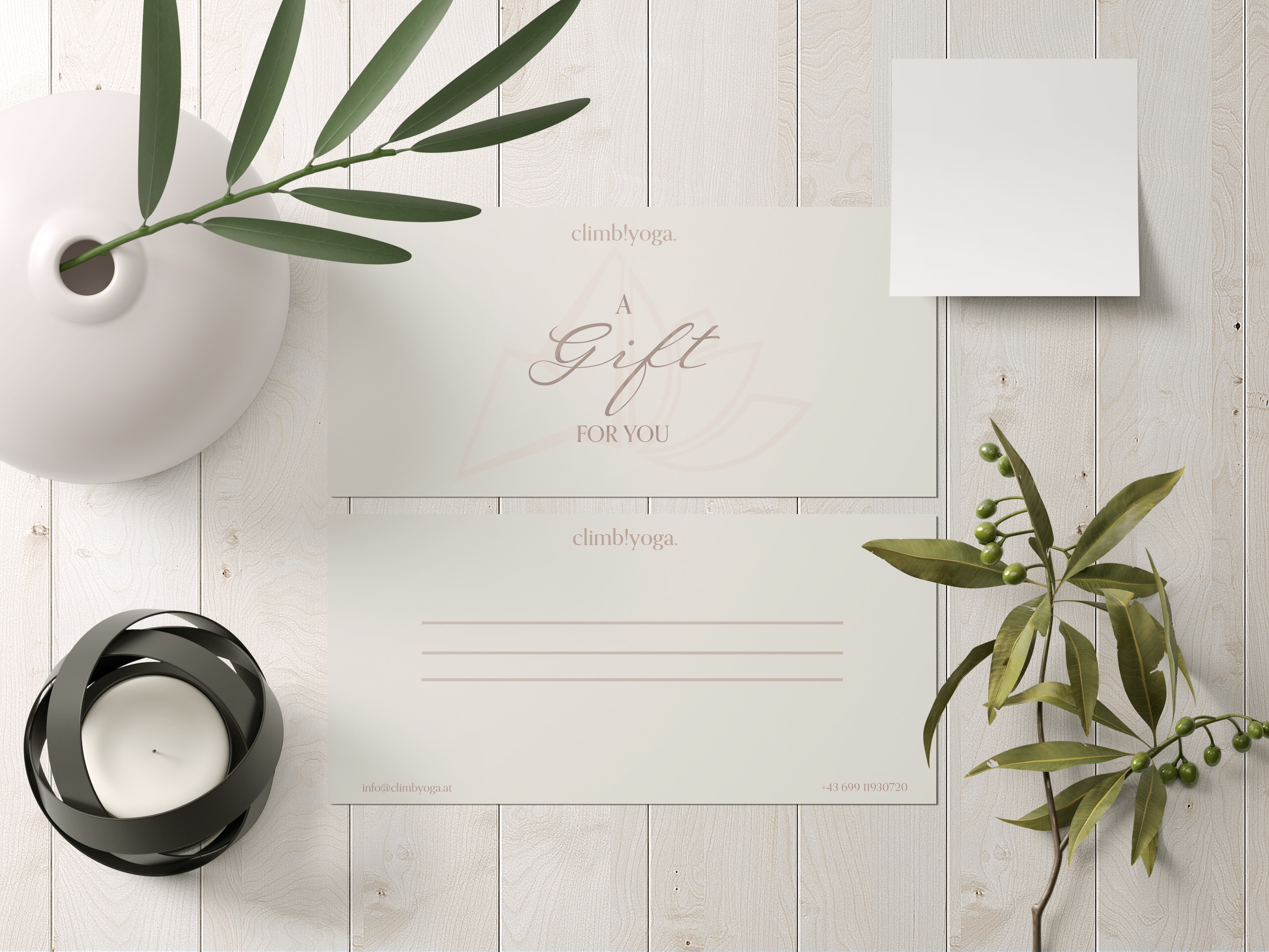 climb!yoga Gutschein - Yoga & Klettern