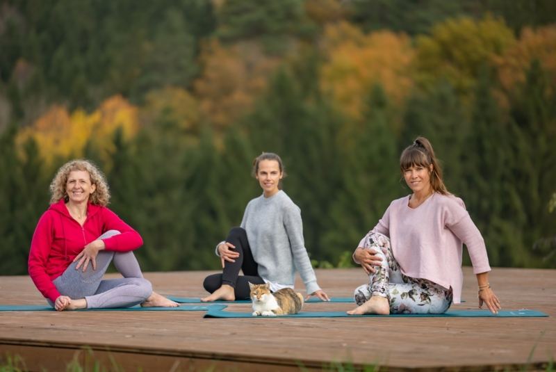 Yoga & Klettern im Mühlviertel