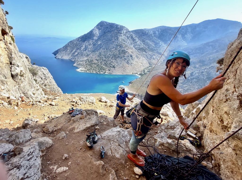 Klettern und Yoga auf Kalymnos Griechenland